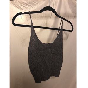 Brandy Melville crochet tank
